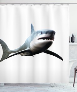 Sea Creature Art Print Shower Curtain for Your Bathroom Decor