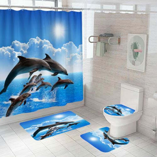 Sea Dragons Shower Curtain with Ocean Theme - Underwater World Designs