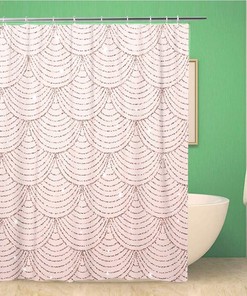 Sea Garden Fish, Coral, Shells, Snake, Jelly Fish, Star Fish Shower Curtain for a Coastal and Fun Bathroom Decor