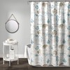 Sea Horse Shower Curtain- Nautical Themed Bathroom Decoration 