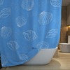 Sea Shell Shower Curtain, Coastal Bath Decor for a Beach-Themed Bathroom 