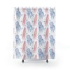 Sea Squid and Octopus Shower Curtain for Nautical Bathroom Decor, 72x72 - Unique Shower Curtains