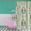Seafoam Green Triton's Treasures Shower Curtain in 3 Sizes 