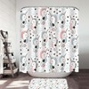Seahorse Unicorns Shower Curtain - A Magical And Dreamlike Addition To Your Bathroom