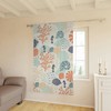 Seashell Window Curtain - Rustic Marine Home Decor Accessory