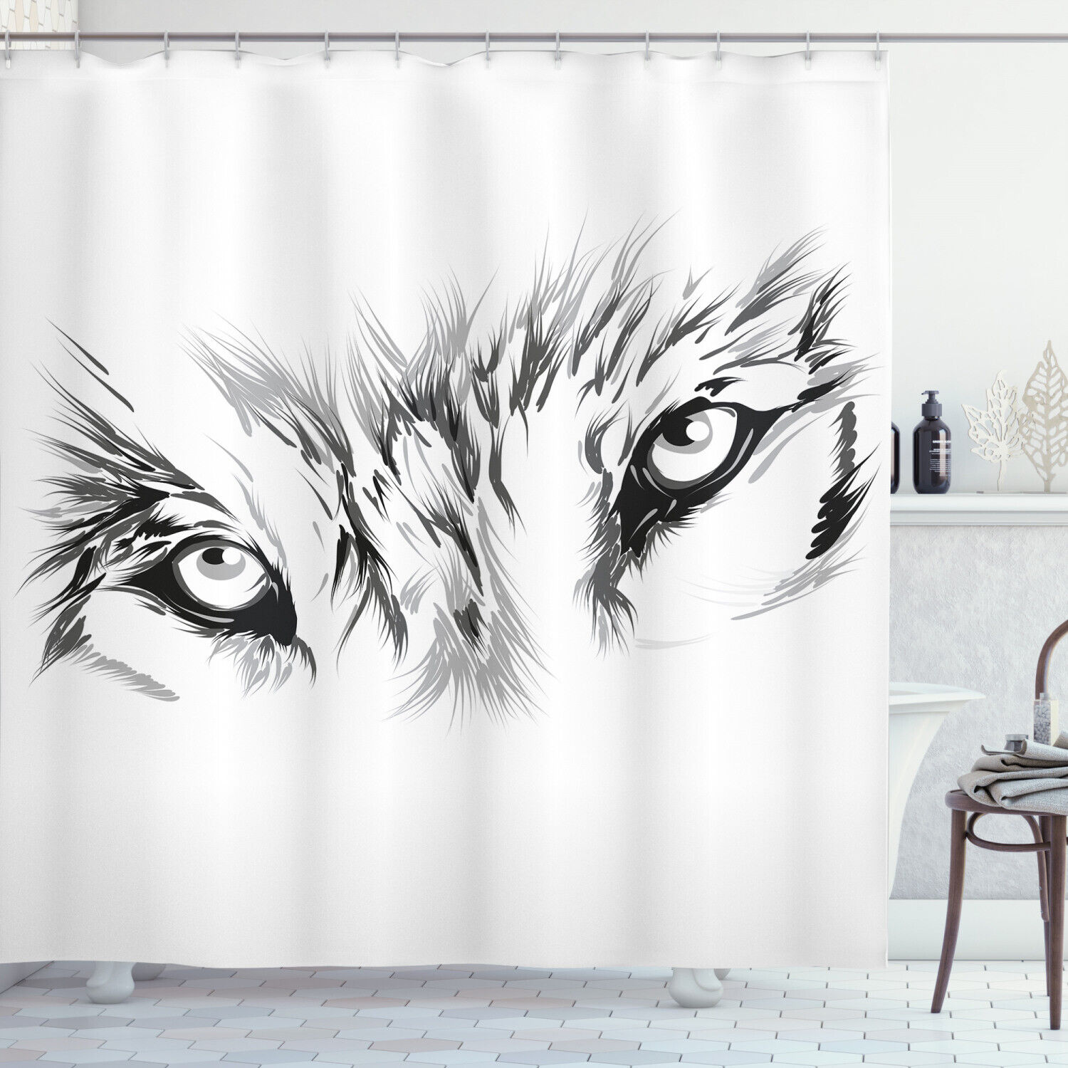 Seashell and Starfish Beach Shower Curtain for Tropical-Themed Bathrooms