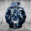 Seattle Seahawks Horror Night Halloween - 3D All Over Print Pullover Nfl