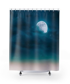 Secret Moon Full Moon Shower Curtain For A Mysterious Bath