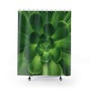 Sempervivum Garden Succulents Shower Curtain For Beautiful And Natural Bathroom Decor
