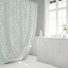 Shabby Chic Boho Farmhouse Botanical Shower Curtain With Nature'S Beauty