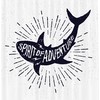 Shark Print Shower Curtain, Sea Pattern Design, Fabric for Bathroom Decor