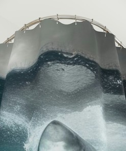 Shark Unique Shower Curtains for Bathroom