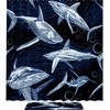 Sharks Sea Ocean Waterproof Bath Shower Curtain for Your Bathroom gifts For Kids