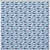 Sharks on Blue Ocean Floor 3D Waterproof Shower Curtain