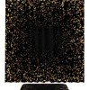 Shimmering Gold Stars Shower Curtain With Waterproof Fabric, Perfect For Elegant Bathroom Decor