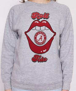 Show Off Your Love For Alabama With Alabama Lips Roll Tide T-Shirt