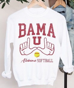 Show Your Love for Softball and Alabama with Bama U Alabama Softball shirt, hoodie, sweater