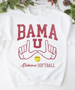 Show Your Love for Softball and Alabama with Bama U Alabama Softball shirt, hoodie, sweater