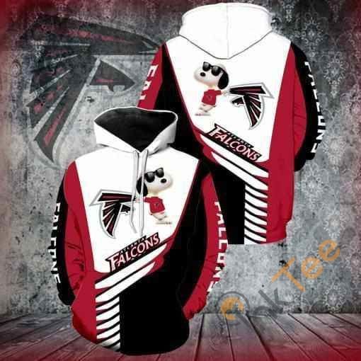 Show Your Patriotism With Us Flag Team 3D All Over Print Hoodie Zip Up Option For Atlanta Falcons