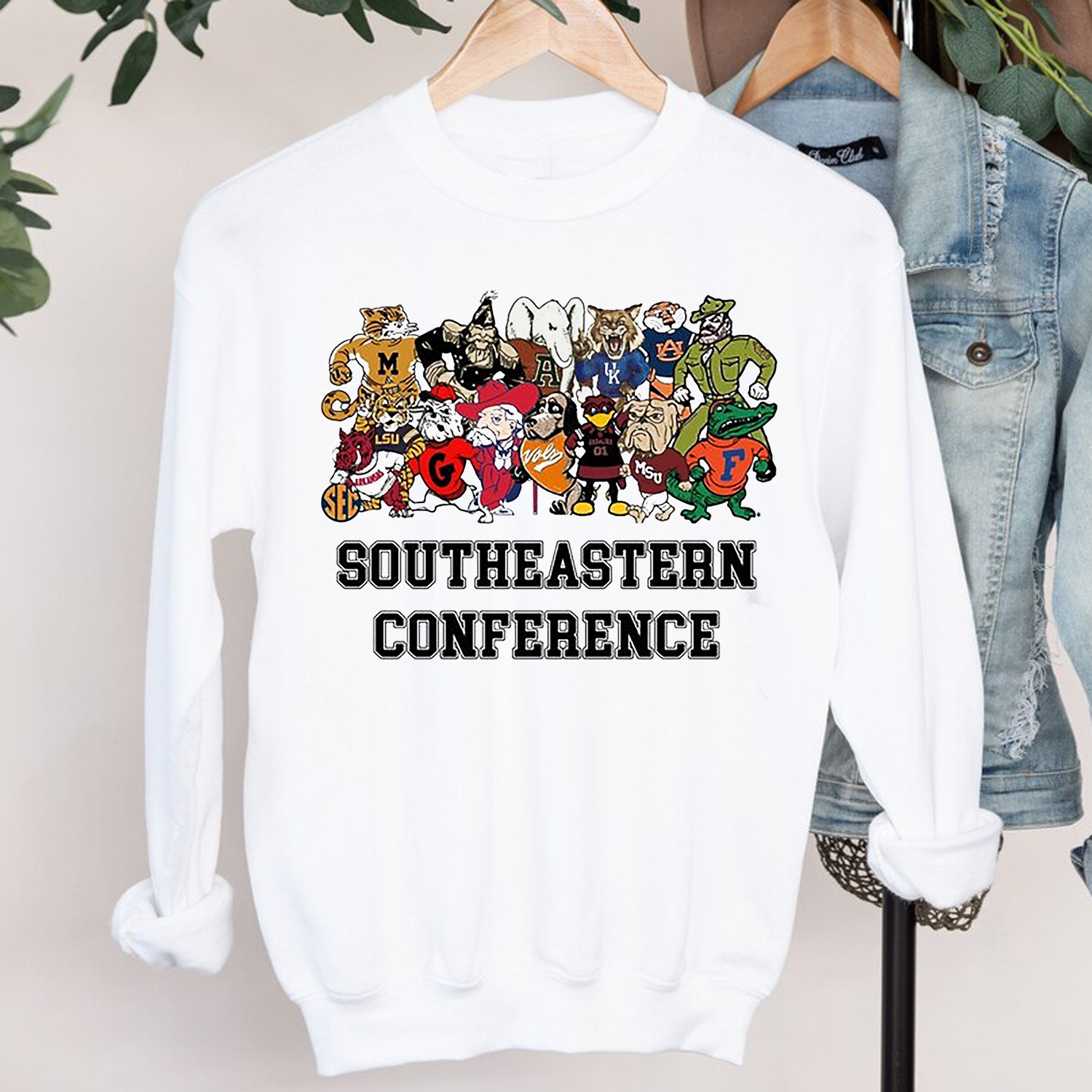Show Your Southeastern Conference Love with this SEC Sweatshirt, featuring the Alabama Crimson Tide