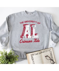 Show Your Support with The University Of Alabama Crimson Tide Block T-Shirt