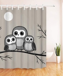 Show off Your Feathers with Peacock Shower Curtain for Teal Blue Bathroom Decor