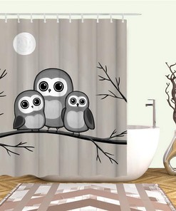 Show off Your Feathers with Peacock Shower Curtain for Teal Blue Bathroom Decor