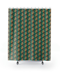 Shower Curtain Ideas for Dog and Cat Lovers with this unique design