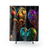 Shower My Heart Red Hearts Shower Curtain for a Passionate Ambiance
