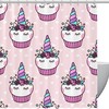 Shy Unicorn Love Heart Shower Curtain - A Perfect Way to Show Your Love and Style for Your Bathroom Decor