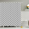 Simple and Elegant Night Moon Shower Curtain for a Calm Bathroom