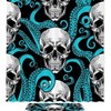 Skull Burger Shower Curtain, Foodie Bathroom Decor