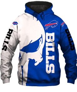 Skull Printed All Over Print Baltimore Ravens Hoodie 3D Gifts For Fans Of All Ages