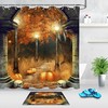 Skulls & Flowers Shower Curtain