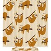Sleeping Sloth In Tree Shower Curtain For Tranquil Bathroom Decor