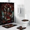 Slipknot Michael Myers Bathroom Shower Curtain for a Dark & Grunge Look