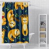 Sloth Friends Shower Curtain For Playful And Colorful Kids Bathroom Decor