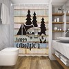 Small Rv Camper Waterproof Funny Gnome Shower Curtain