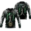 Smoke Green Bay Packers Skull Hoodie 3D With All Over Print, Ideal Gift For Fans
