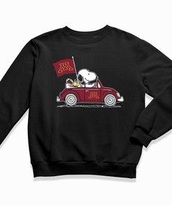 Snoopy and Woodstock Minnesota Golden Gophers Car T-Shirt - Hoodie Sweatshirt Fan Gift