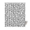 Snow Leopard Print Shower Curtain - Perfect Gift for Animal and Cat Lovers - Waterproof Home Decor