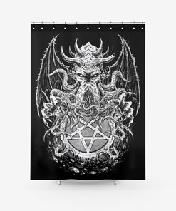 Snowflake Shower Curtain - Bathroom Decor for Winter Season