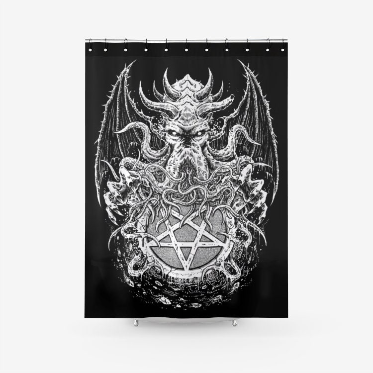 Snowflake Shower Curtain - Bathroom Decor for Winter Season