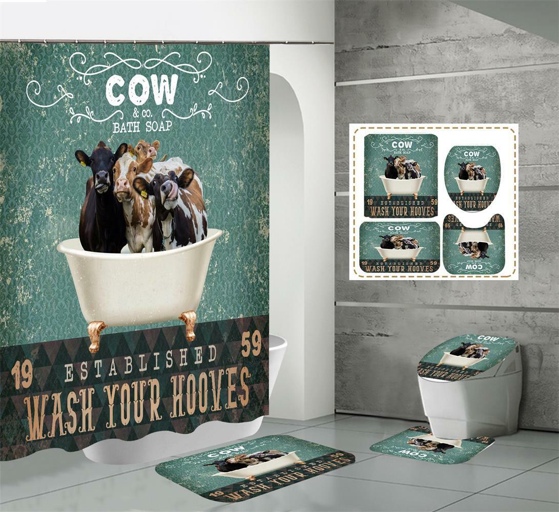 Soaps Set for Shower Bath Curtain Cover for a Coordinated and Beautiful Bathroom Decor