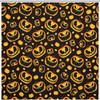 Soft And Lightweight Halloween Pumpkin Skull Bathroom Shower Curtain