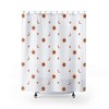 Sonne & Mond auf weiƒÅ¸em Duschvorhang with Unique Shower Curtains for Your Bathroom