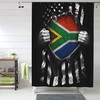 South African Flag Shower Curtain for a Patriotic Look