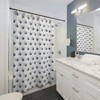 Southern Blue Floral Decorative Shower Curtain Matching In-Store for Your Bathroom