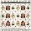 Southwest Aztec Geometric Print Shower Curtain for Bathroom Decor