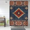 Southwest Native American Shower Curtain - Add a Western Touch to Your Bathroom Decor with Arrow Design